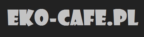Logo bloga Eko-Cafe z informacjami o ekologicznych produktach
